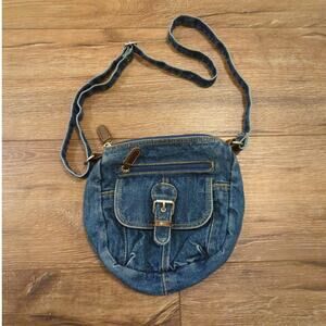 GAP Blue Denim Shoulder Bag